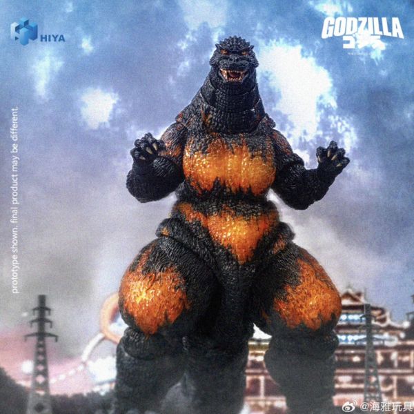 預購26年Q4 HIYA 海雅 1995 紅蓮哥吉拉 可動 