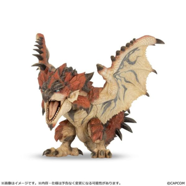 CAPCOM 卡普空 CFB 新模型軟膠系列 魔物獵人 雄火龍 利奧雷烏斯 