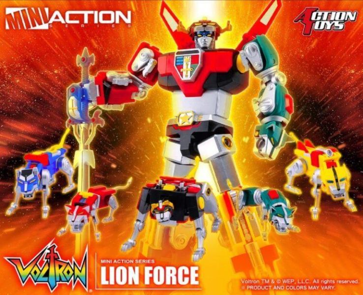 預購12月 MiniAction 金剛戰神百獸王 Lion Force 普通版 可動完成品 