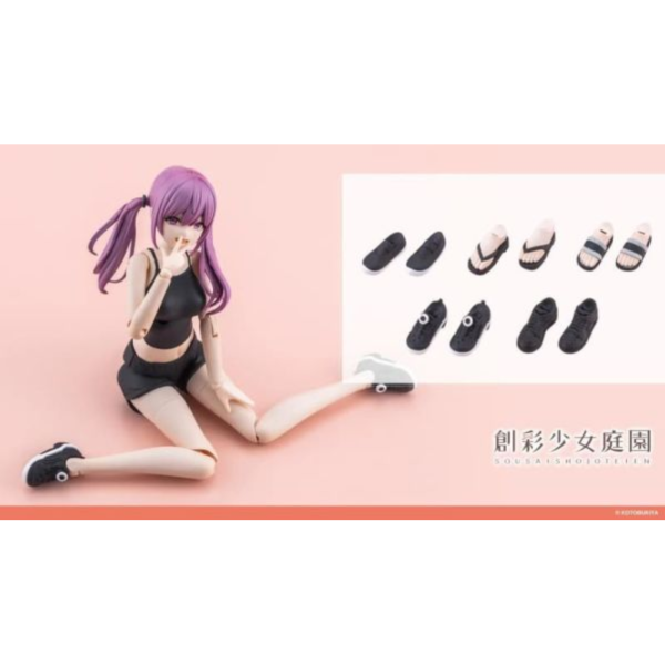 預購26年6月 壽屋 創彩少女庭園 裝扮鞋Vol.1 顏色C 組裝模型 