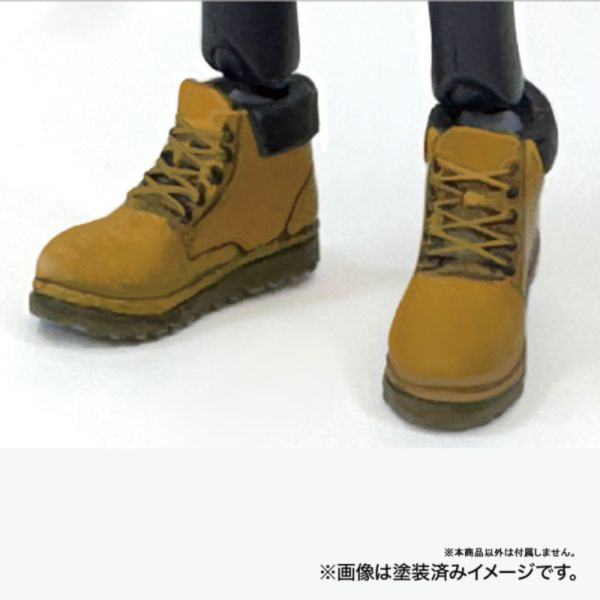 預購8月 ベル玩菓 1/12 可動人偶 鞋子配件 01.登山鞋 需自行塗裝 