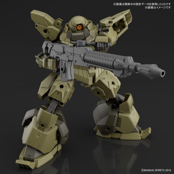 BANDAI 組裝模型 30MM 1/144 bEXM-28 萊貝爾諾瓦 [綠色] 