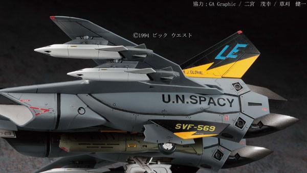 長谷川 超時空要塞 1/72 VF-19A SVF-569 Lightnings w高機動性飛彈 