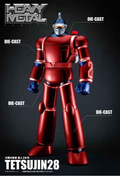 預購26年4-6月 Action Toys HEAVY METAL太陽之使者 鐵人28號 