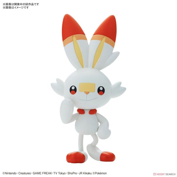 萬代 BANDAI 寶可夢/神奇寶貝 POKEPLA 收藏集 快組版 #05 炎兔兒 組裝模型 