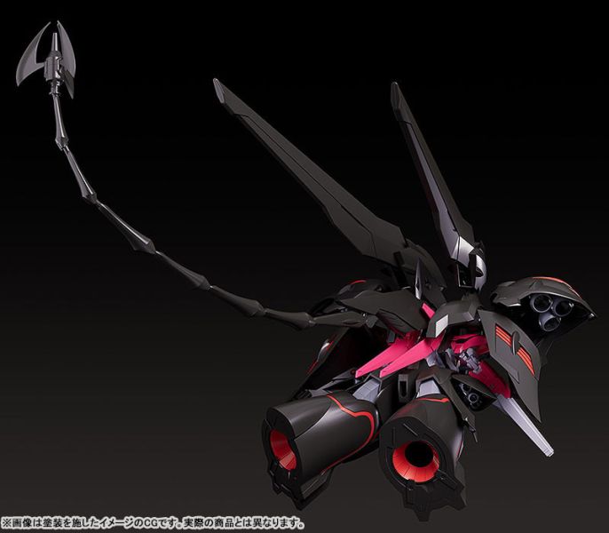 預購26年2月 GSC MODEROID 機動戰艦The prince of darkness 黑百合 