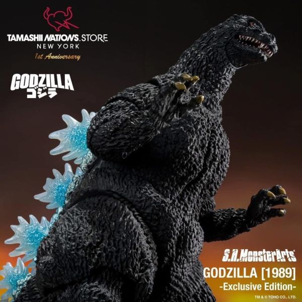 萬代 BANDAI 北美限定 SHM S.H.MonsterArts 怪獸系列 哥吉拉1989可動公仔 