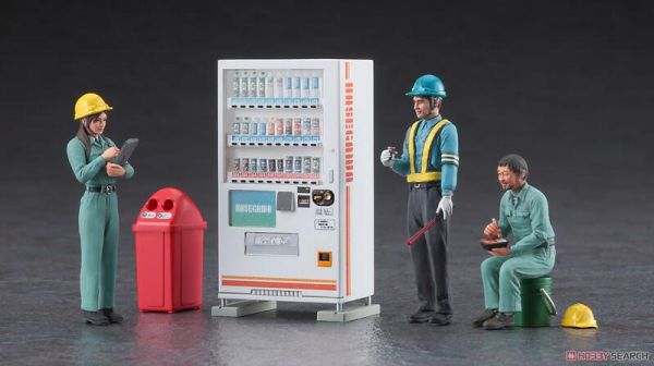 長谷川 HASEGAWA 1/35 66006 WM06 建設工人組B 組裝模型 