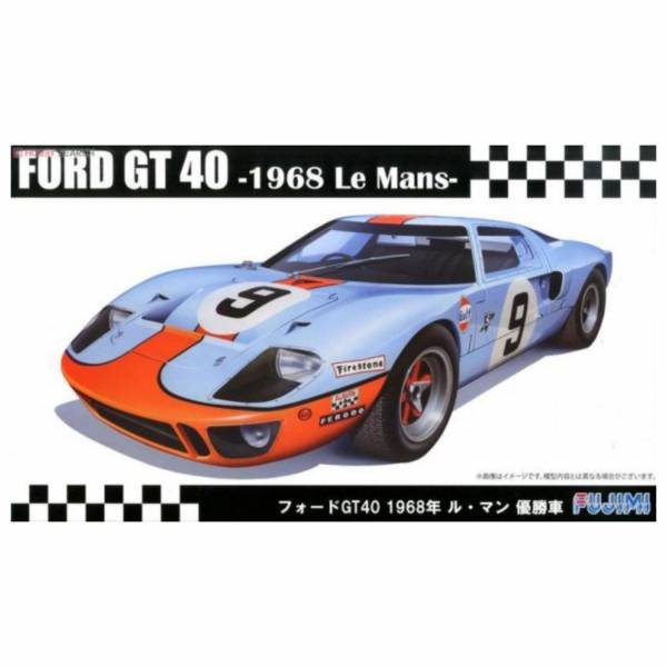 富士美 FUJIMI 1/24 汽車模型 RS-97 126050 Ford GT40 LeMans優勝車 組裝模型 