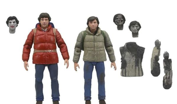 預購12月 NECA 美國狼人在倫敦 傑克&大衛 兩件組 7吋 可動人偶 