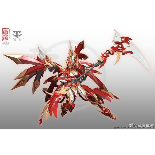 預購Q4 藏道模型 CD-03 朱雀 合金完成品 附特典 再販 