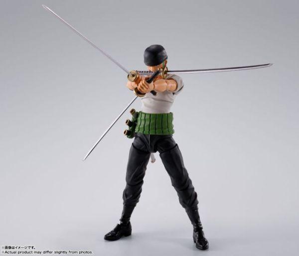 萬代 代理版 SHF S.H.F 航海王 羅羅亞·索隆-冒險的黎明- 可動完成品 