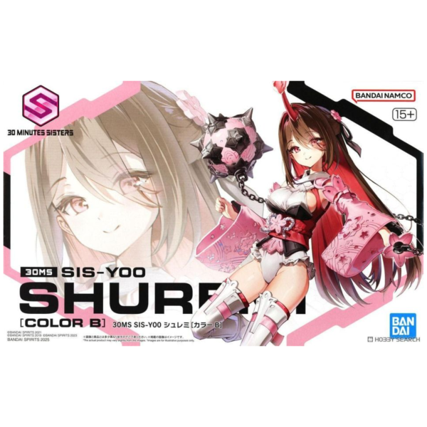 萬代 30MS SIS-Y00 朱麗魅 顏色B 組裝模型 
