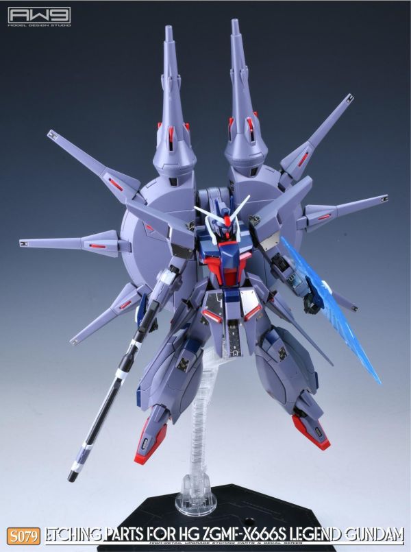 預購5月 鋼魂 S079 HG傳說鋼彈蝕刻片(背膠款) 