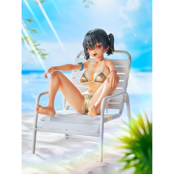 預購10月 Nocturne 楓子先生 原畫 佐佐城柑奈 金色比基尼Ver 1/5 DX豪華版 