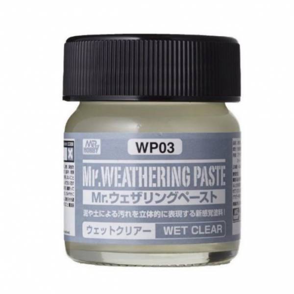 郡氏 GSI WP03 擬真舊化膏 透明水漬 40ml <場景擬真材料>  