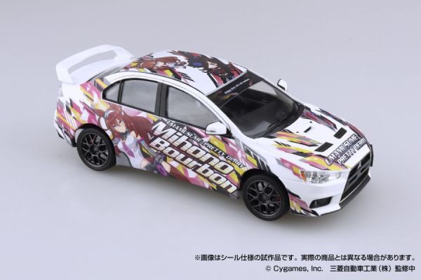 青島社1/24 痛車#3《賽馬娘》ver.2 CZ4A 藍瑟 Evolution X 最終版'15 模型 