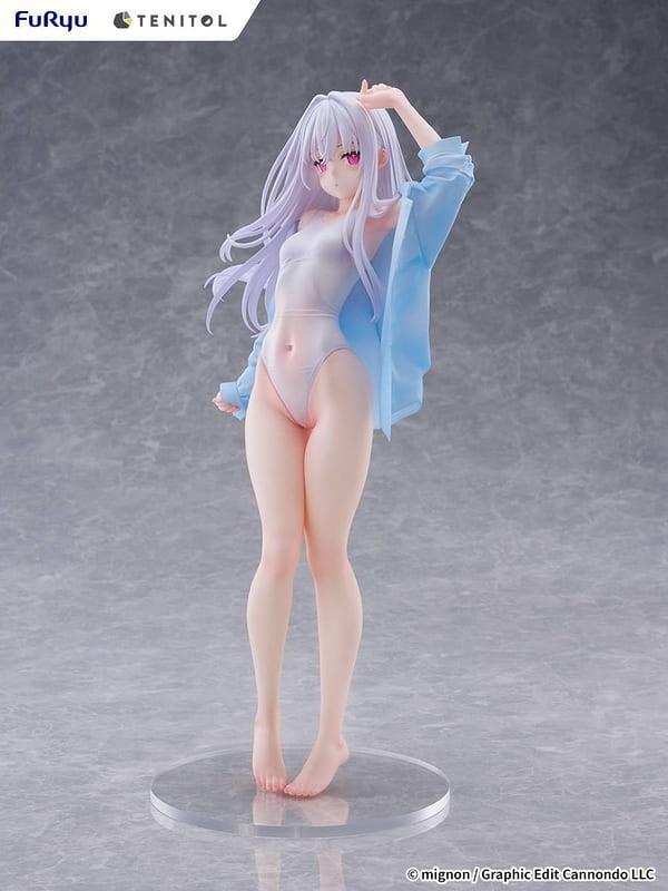 預購27年3月 FuRyu TENITOL TALL MIGNON WORKS shiro 泳裝Ver 