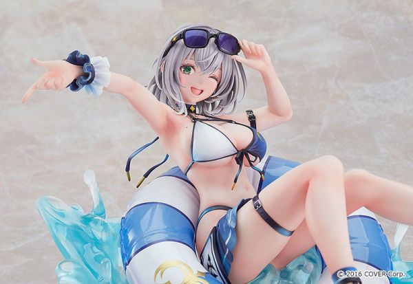 好微笑 GSC 代理版 hololive 白銀諾艾爾 泳裝Ver. 再販 1/7 PVC完成品 