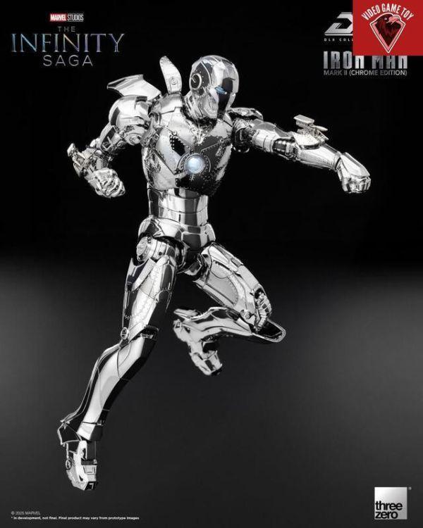 Threezero DLX 復仇者聯盟：無限傳奇 鋼鐵人 Mark2 鉻合金 