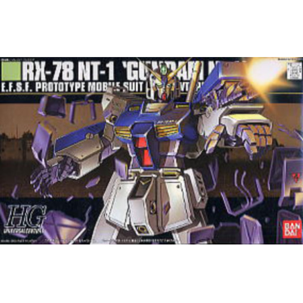 萬代 BANDAI 1/144 鋼彈模型 HG 鋼彈NT-1 組裝模型 