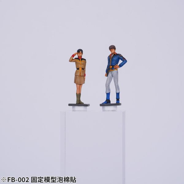 預購第三季 FB-002 固定模型泡棉貼 4入組(2大2小) 