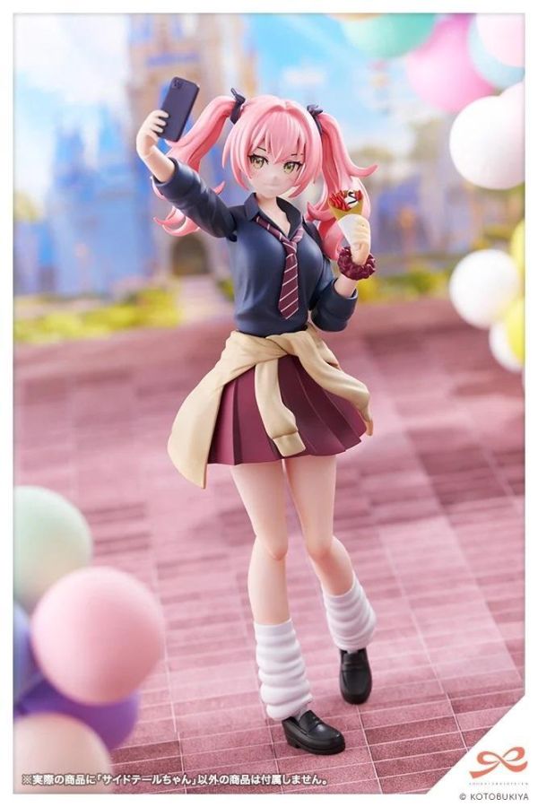 預購27年1月 壽屋 創彩少女庭園 側馬尾醬 一般版 組裝模型 