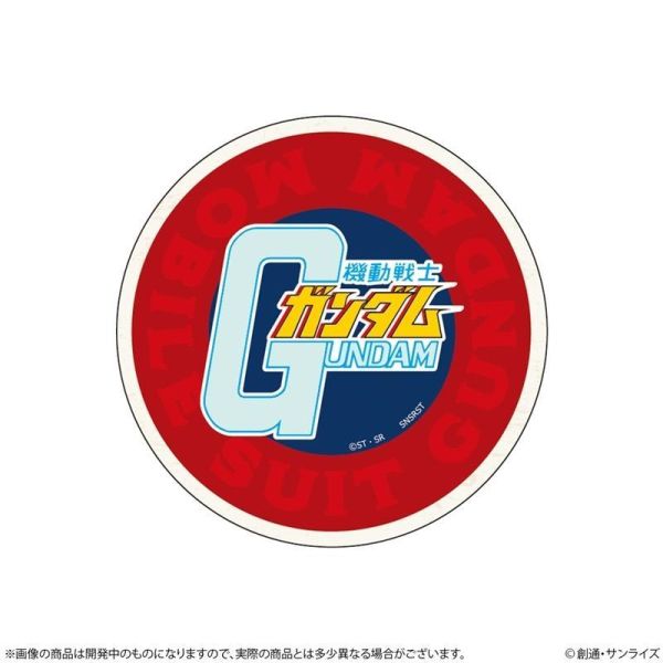 預購9月 Sun Star《鋼彈》機動戰士鋼彈LOGO 標題標誌 重複沾黏貼 約80×65mm以内 
