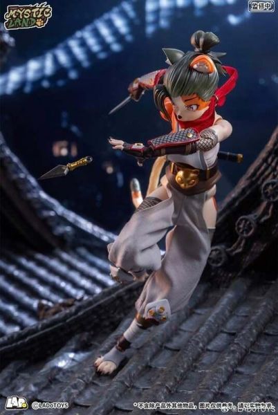 預購27年Q1 LADoTOYS 1/12 ERA-006冒險小隊 三花貓娘 托尼婭(忍者款式) 