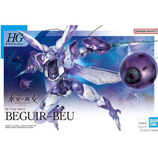 萬代 BANDAI 水星的魔女系列 HG 1/144 異端審判者 BEGUIR-BEU 組裝模型 