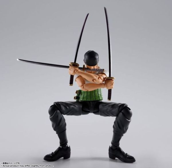 預購10月 萬代 代理版 SHF S.H.F 航海王 羅羅亞·索隆-冒險的黎明- 可動完成品 
