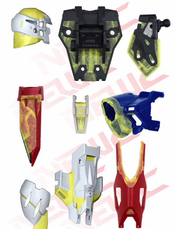 預購12月 新月 RG 飛翼零式 預裁切遮蓋膠帶