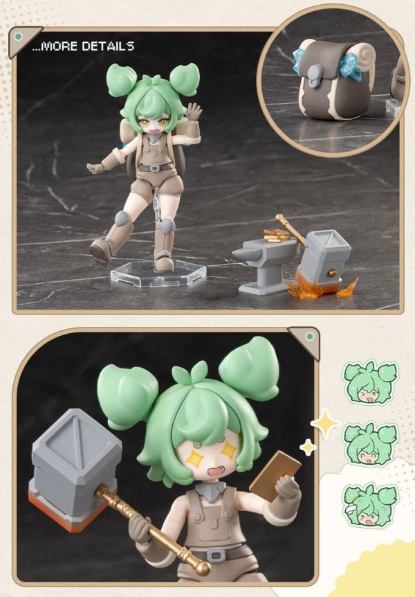 預購3月 PR Production 異世界旅行手帳 鐵匠 海莉 史密斯 組裝模型 