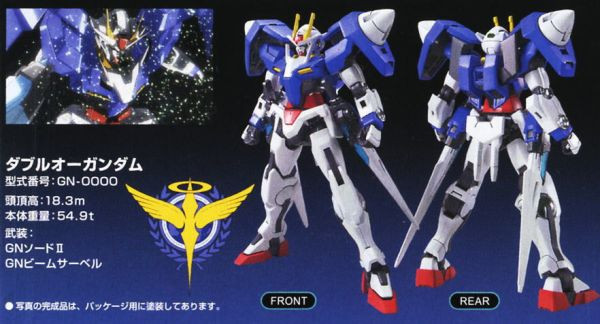 萬代 BANDAI 1/144 鋼彈模型 HG OO 22 GN-0000 組裝模型 