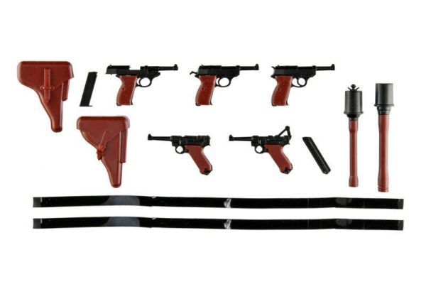 預購9月 TOMYTEC 1/12 LittleArmory (LA097) P08 & P38 Type 