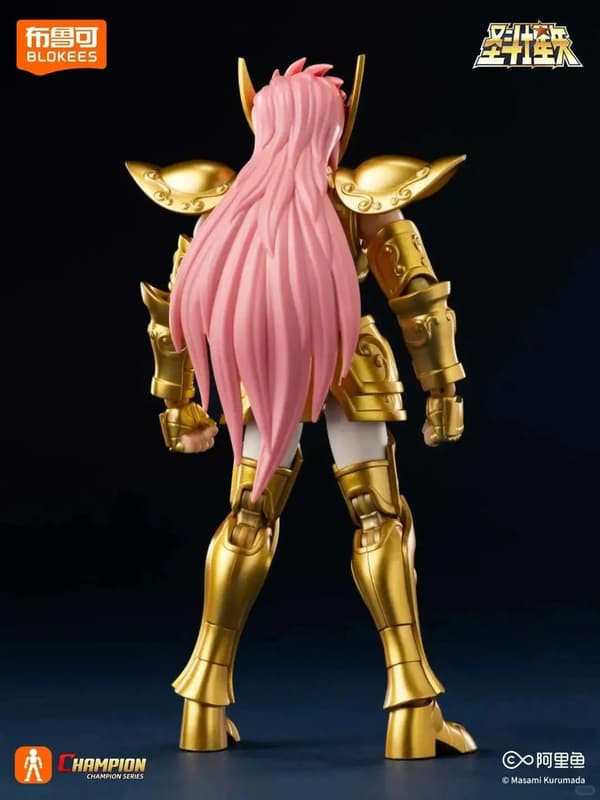 預購11月 布魯可 可動積木公仔 聖鬥士星矢 超越版 水瓶座 卡妙 