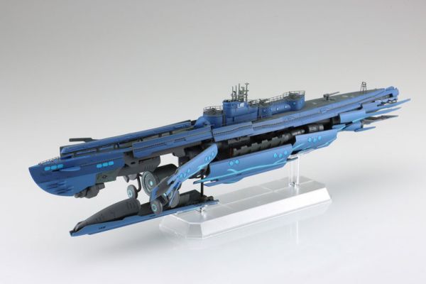 預購9月 青島 1/350 蒼藍鋼鐵戰艦 潛水艦 伊401 組裝模型 G0617 