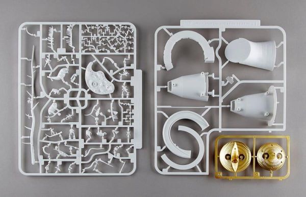 預購12月 海洋堂 ARTPLA 未上色塗裝 組裝模型 1970大阪萬國博覽會 太陽之塔 再版 