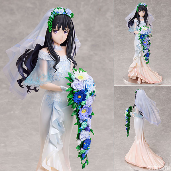 代理版 ANIPLEX 莉可麗絲 井之上瀧奈 結婚禮服 1/7 
