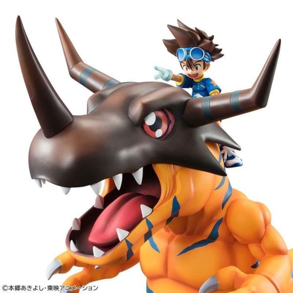 預購11月 代理 MH限定 G.E.M.數碼寶貝大冒險 暴龍獸＆八神太一 再版 