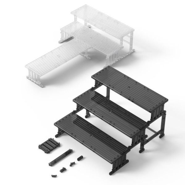 Oasis模型綠洲 桌上伸展台架 