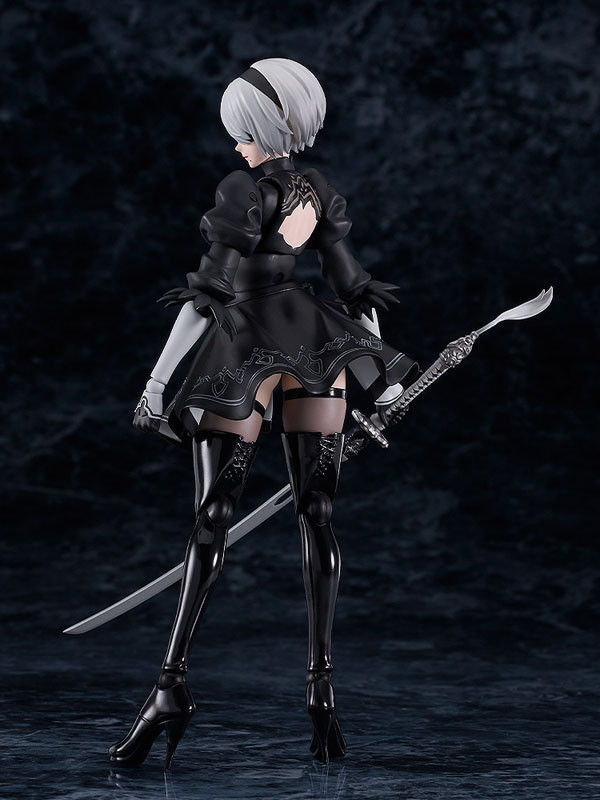 好微笑 GSC 代理版 尼爾自動人形 figma 2B (寄葉二號B型) 可動完成品 