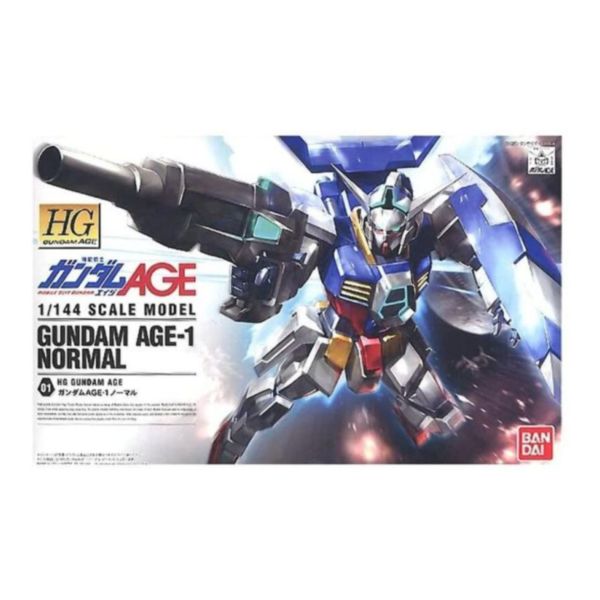 萬代 BANDAI 1/144 鋼彈模型 HG AGE #01 鋼彈AGE-1 基本型 組裝模型 