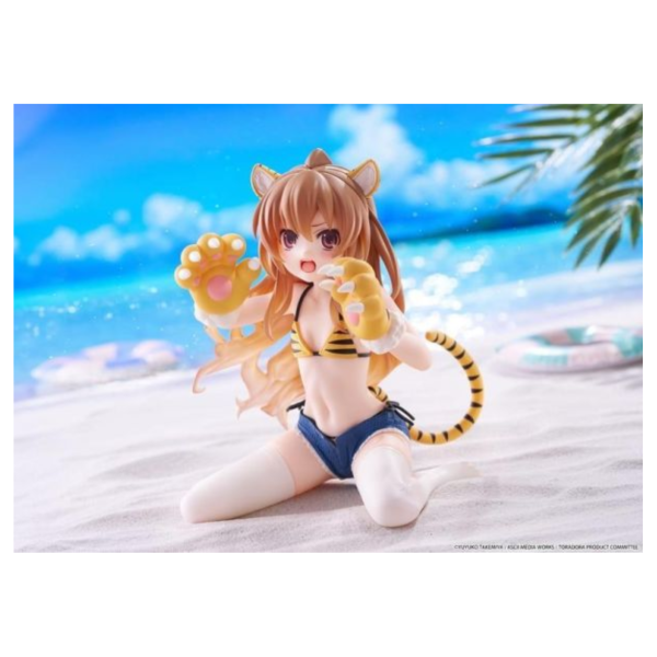 預購10月 TAITO 景品 虎與龍 Desktop Cute 逢坂大河 老虎造型泳裝Ver 