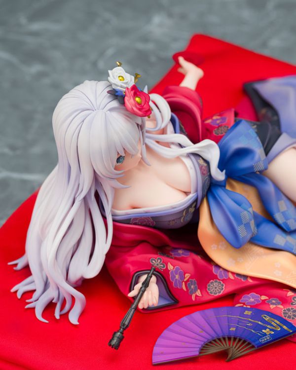角川 閃亂忍忍忍者大戰戰機少女 少女們的響艷 黑靈心 和服Ver. 1/7 