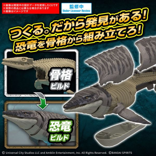 萬代 侏儸紀世界 JURASSIC WORLD 滄龍 恐龍組裝模型 