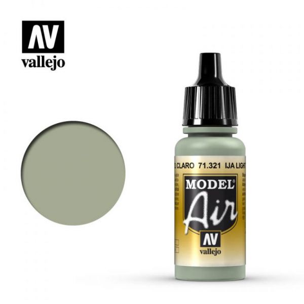 西班牙 Vallejo AV水性漆 Model Air 71321 日本空軍淺灰色 17ml 