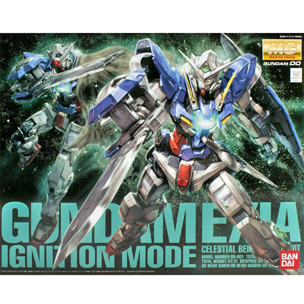 萬代 BANDAI MG 1/100 能天使鋼彈 戰損版 EXIA 組裝模型 