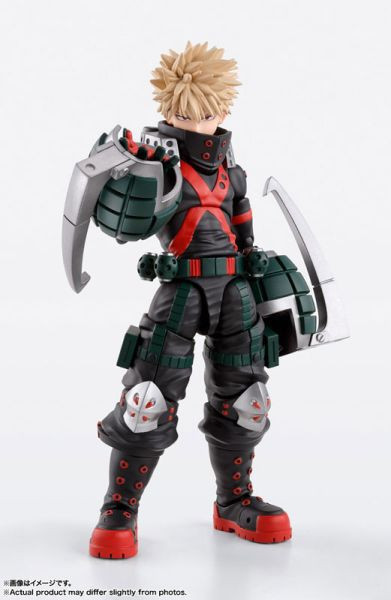 萬代 代理版 S.H.F 我的英雄學院 爆豪勝己 可動完成品 