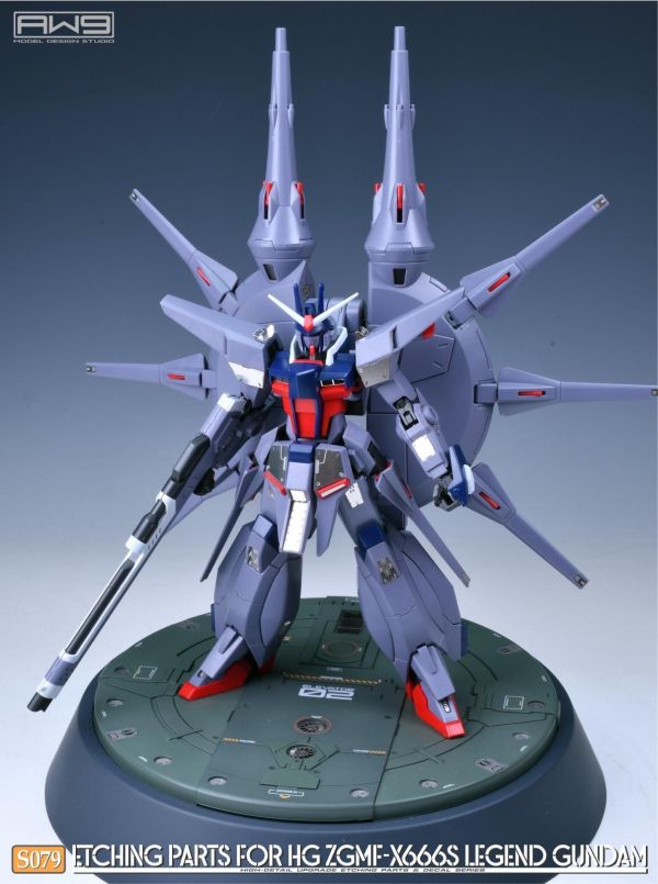 預購5月 鋼魂 S079 HG傳說鋼彈蝕刻片(背膠款) 